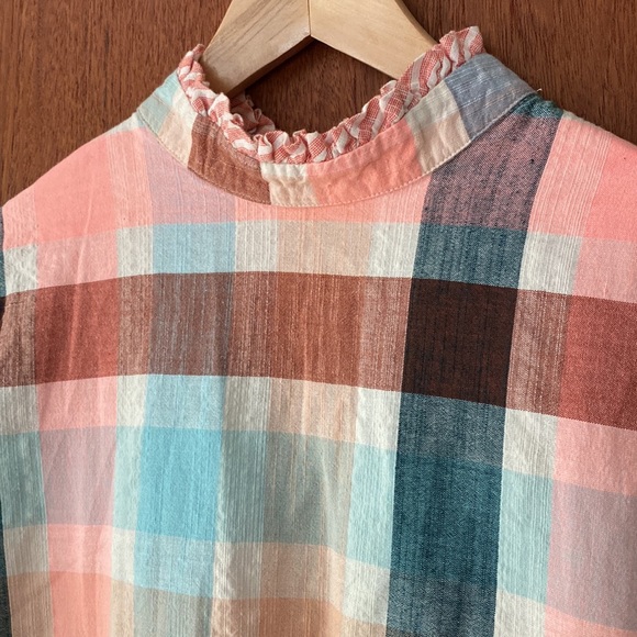 ACE & JIG
Plaid Print Mock Neck Blouse
Size: M, EUC - Picture 6 of 9